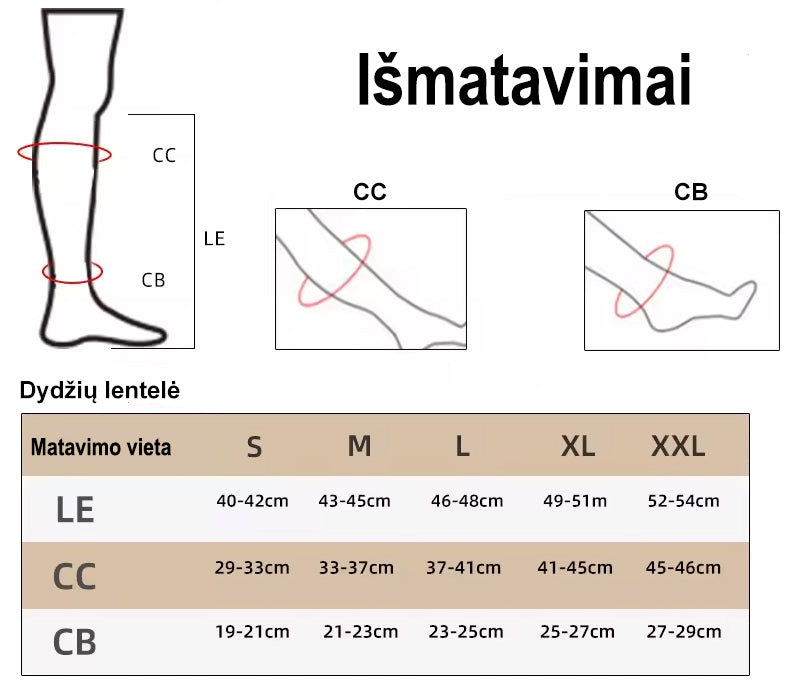Kompresinės blauzdinės